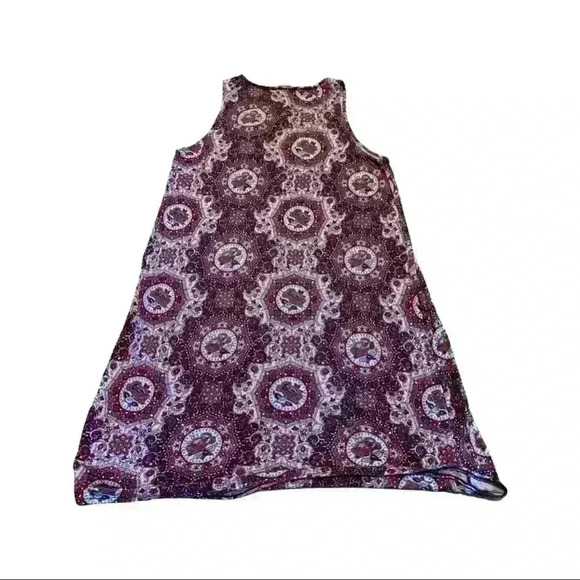 Aeropostale Geometric Print High-Neck Swing Dress Size Small - Picture 4 of 7